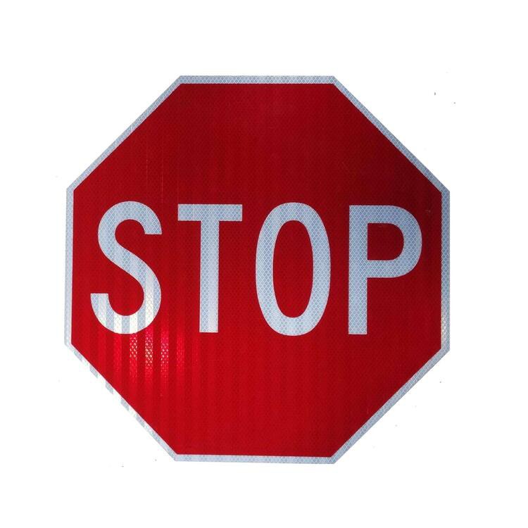 Reflective Stop Sign Reflective Stop Sign
