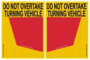 Naljepnica stražnjeg markera za kamion