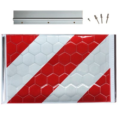 Set zastavica upozorenja s aluminijskim držačem