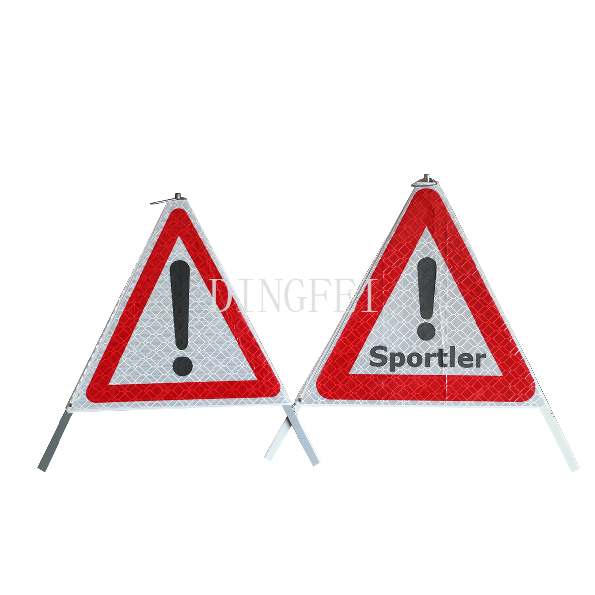 Warning Tent Tripod Caution Sign Warning Tent Tripod Caution Sign
